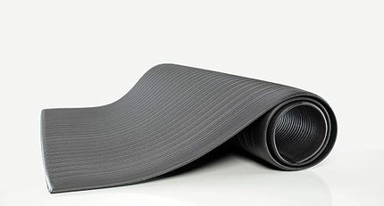 Guardian Air Step Anti-Fatigue Floor Mat, Vinyl, 3'x60', Gray, Reduces fatigue and discomfort, Can be easily cut to fit any space