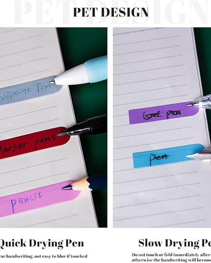 Golcellia Sticky Tabs Book Index Tabs, Page Tabs, Page Markers 1200 Pieces,60 Colors Annotation Tabs, Book Annotation Supplies