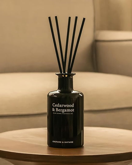 CULTURE & NATURE Pure Grade Essential Oil Diffuser (Cedarwood & Bergamot)