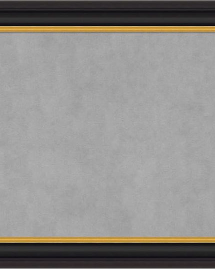 Amanti Art Black Framed Magnetic Board 26x30 Medium Vision Board for use with Magnets, 100% Metal Sheet to Display Items as Office Decor or for Home Organization in mudroom, Kitchen or Kids Room