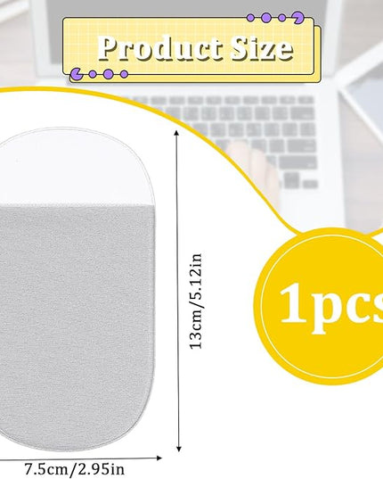 Universal Laptop Mouse Holder, Stick-On Mouse Pouch, Reusable Mouses Pouches, Mouses Storage Bags for Laptop, Office Home Computer Pads Wrist Rests, Mice