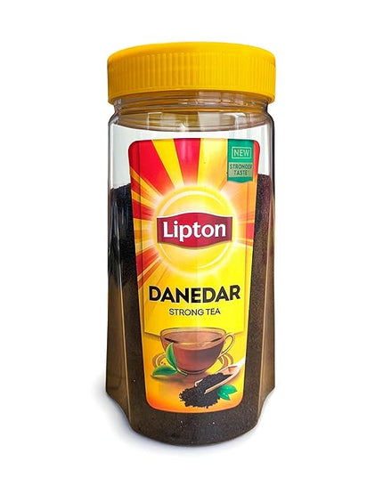 Lipton Yellow Label International Blend | Strong Black Tea | Danedar | Loose Tea with Bigger Granules | Bold & Rich Flavor For Tea Lovers | 475g