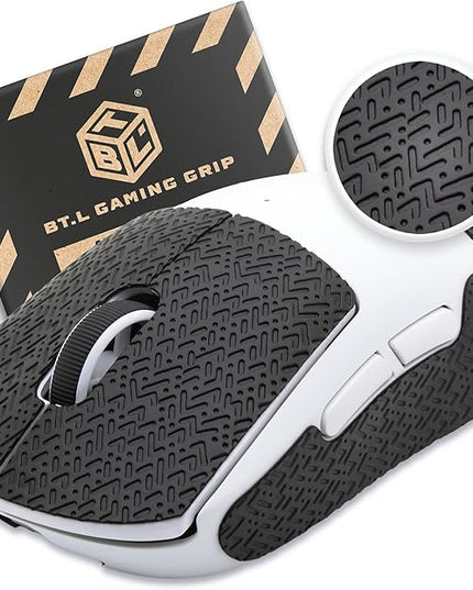 BT.L Mouse Grip for Logitech G PRO Wireless & Logitech G PRO Wireless X Superlight (Black)