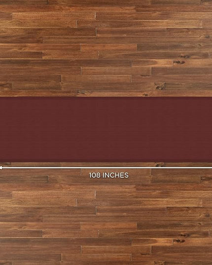 NewLife by GelPro Decorative Foam Floor Mat, 30" x 108", Grasscloth Crimson