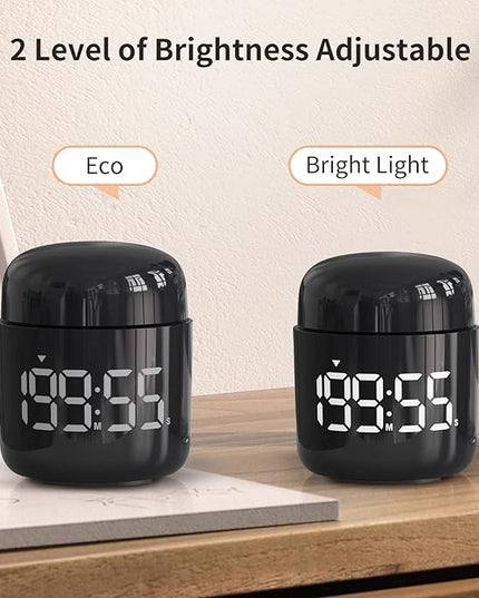 Digital Kitchen Timer,Countdown Countup Timer with Large LED Display Volume Adjustment,Timer for Cooking, Classroom Time for Kids and Teachers. (Black)