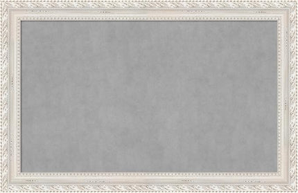 Amanti Art White Framed Magnetic Board 30x46 Large Vision Board for use with Magnets, 100% Metal Sheet to Display Items as Office Decor or for Home Organization in mudroom, Kitchen or Kids Room