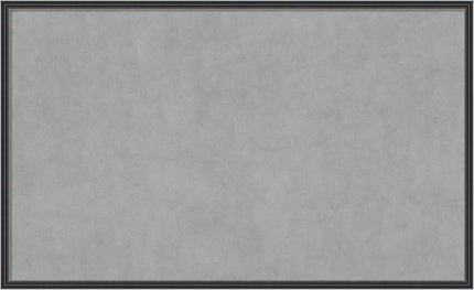 Amanti Art Black Framed Magnetic Board 25x41 Large Vision Board for use with Magnets, 100% Metal Sheet to Display Items as Office Decor or for Home Organization in mudroom, Kitchen or Kids Room