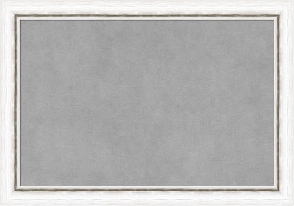 Amanti Art White Framed Magnetic Board 14x20 Small Vision Board for use with Magnets, 100% Metal Sheet to Display Items as Office Decor or for Home Organization in mudroom, Kitchen or Kids Room