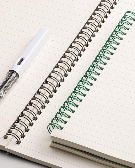 EMSHOI 3 Pack Spiral Notebook 7.48" x 10.15" - B5 Large Composition Notebooks College Ruled, 480 Pages 100gsm Lined Paper, Plastic Hardcover Journals for Writing Women Men Work School Supplies Gifts