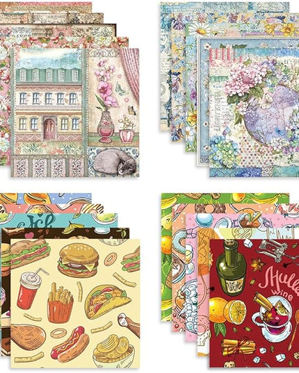 Origami Paper Kit 100 Sheets 70GSM 6 Inch Square Double Sided Color 100 Vivid Solid Colors for Hand Crafts Origami Paper Arts Creativity.Sweet Flower Fairy