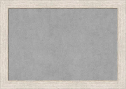 Amanti Art White Framed Magnetic Board 29x41 Large Vision Board for use with Magnets, 100% Metal Sheet to Display Items as Office Decor or for Home Organization in mudroom, Kitchen or Kids Room