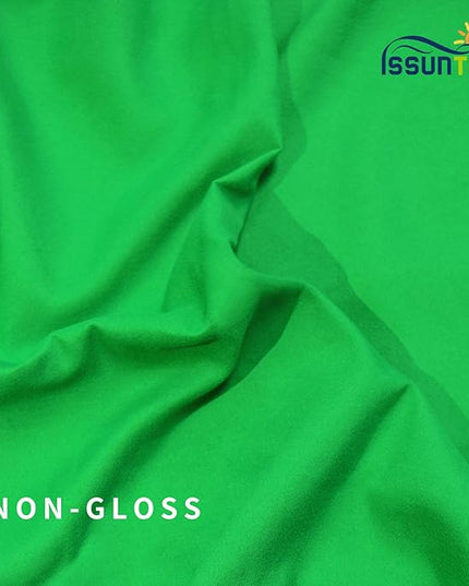ISSUNTEX 10X10 ft/3X3 Meters Background Photo Backdrop, Photo Studio, Collapsible High Density Screen for Video Photography and Television-Green