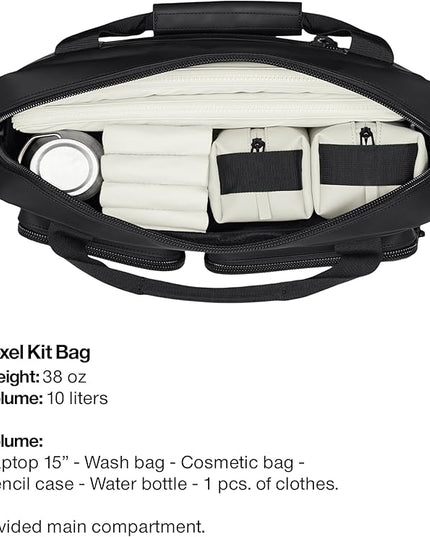 RAINS Texel Tech Bag - Green Waterproof Water Resistant Water Repellent Laptop Bag Unisex Commuter Travel Case 15" Computer Sleeve Tech Organizer - 2 Year Warranty