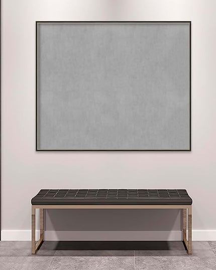 Amanti Art Black Framed Magnetic Board 41x49 Oversize Vision Board for use with Magnets, 100% Metal Sheet to Display Items as Office Decor or for Home Organization in mudroom, Kitchen or Kids Room