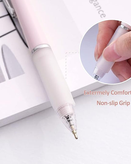 Aisibeiger Ball Point Pen Black Ink Ballpoint Pens Medium Point 1.0mm Office Pens(18 pack)