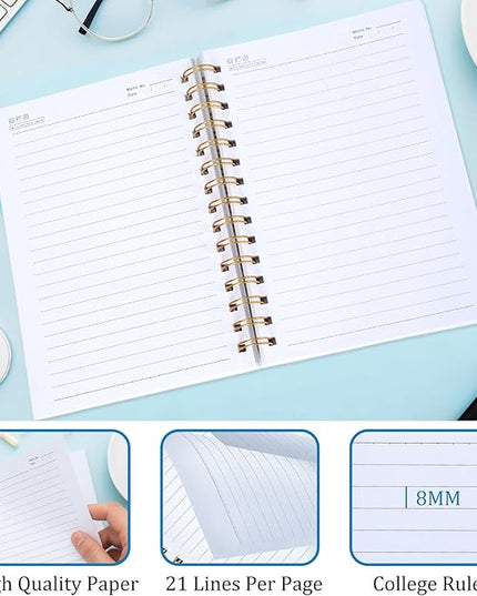 Dental Assistant Gift Notebook - Teeth Blue Bow Journal Dental Assistant Accessories Dentist Gifts for Women School Office Stationery Supplies for Students Teacher 5.5 x 8.3 Inches