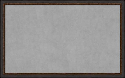 Amanti Art Black Framed Magnetic Board 27x43 Large Vision Board for use with Magnets, 100% Metal Sheet to Display Items as Office Decor or for Home Organization in mudroom, Kitchen or Kids Room