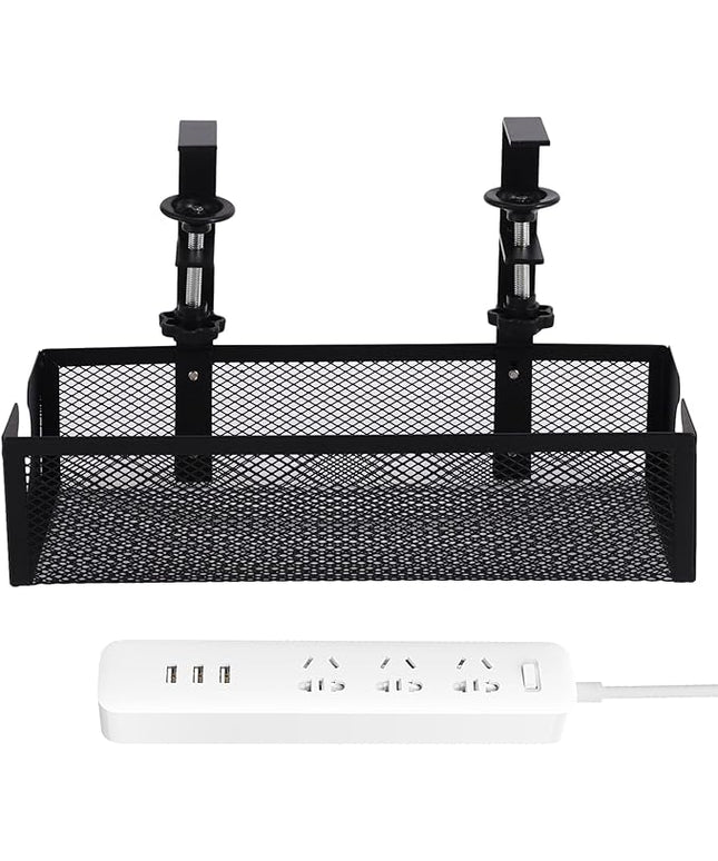 Under Desk Cable Management Tray,Space Saving Cord Organizer | Desk Cable Management Tray - for Family Friends Students Adults Men Women Home Indoor Office Study Kitchen
