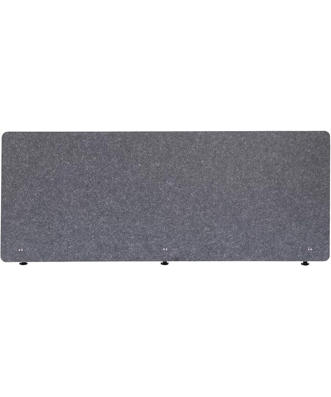 2 Pcs Desktop Privacy Panel, Sound Proof Dividers with Clamp, 60 x 16in Office Desk Divider Partition for Office Desktop Accessories Reduce Distractions