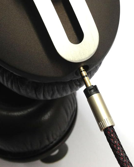 NewFantasia Replacement Audio Upgrade Cable Compatible with Sennheiser Momentum, Momentum 2.0, HD1 Over-Ear On-Ear Headphones 1.5meters/4.9feet