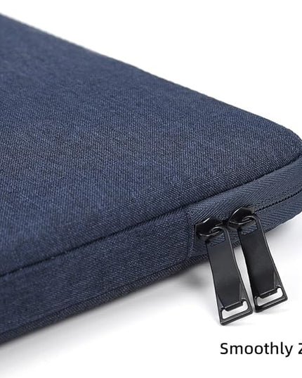 15.6 inch Laptop Sleeve Waterpoof Case for HP EVNY X360, HP Pavilion 15/ProBook 15, Acer Nitro 5 /Predator/Aspire 3 5 15.6, Lenovo Ideapad 3 15, Dell Inspiron 15, ASUS MSI Computer Bag(NavyBlue)