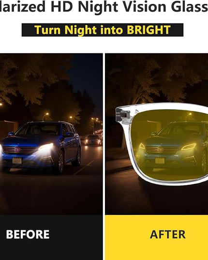 VISOONE Blue Light Blocking Glasses Square with Anti Computer Glare for Gaming Women and Men MONTANA