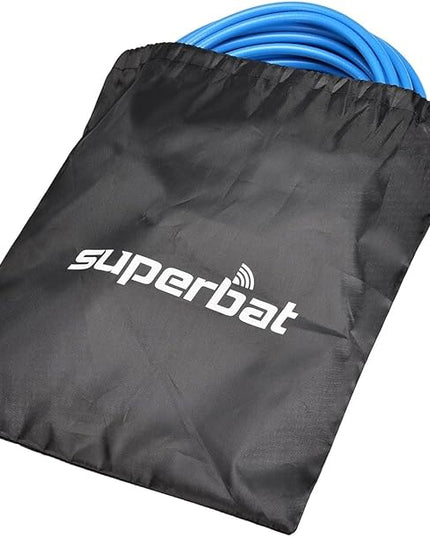 Superbat SDI Cable BNC Cable 3G/6G/12G SDI Cable 40ft (Belden 1694A Cable Blue) Supports HD-SDI/3G-SDI/4K/8K Monitor，Precision SDI Video Cable