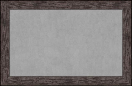 Amanti Art Black Framed Magnetic Board 30x46 Large Vision Board for use with Magnets, 100% Metal Sheet to Display Items as Office Decor or for Home Organization in mudroom, Kitchen or Kids Room