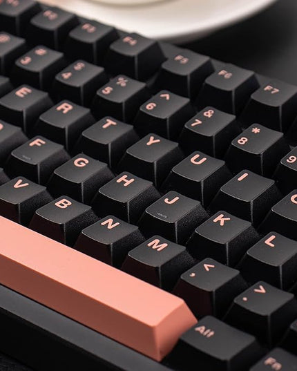 Sumgsn Keycaps 163 Keys Cherry Profile Doubleshot Dark Olivia Keycap Set Fit for Alice Keyboard 61/64/87/104/108 Cherry Mx Switches Mechanical Keyboard
