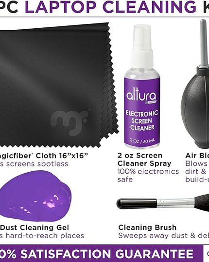 Keyboard Cleaner & Laptop Cleaning Kit - All-In-One Electronic Screen Cleaner for Computer, PC, MacBook, iPhone, Camera Accessories - Gifts for Gamers Men, Stocking Stuffers for College Tech Guy Geeks