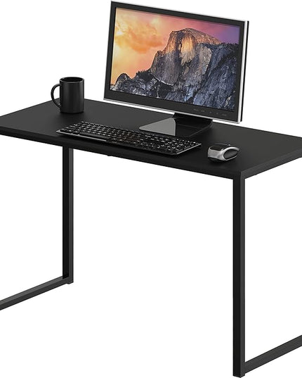 SHW Mission 32-Inch Home Office Computer Desk, Black