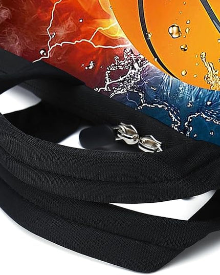 AMARY 11.6" 12 inch Laptop case Neoprene Notebook Carrying Pouch Chromebook Sleeve Ultrabook Case Tablet Cover Fit Apple MacBook Air HP DELL Lenovo Asus Samsung (Hot Basketball)