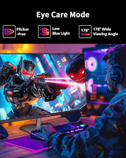 KTC 24.5 Inch 400Hz Gaming Monitor, FHD 1080P 240Hz Computer Monitor, Fast IPS, FreeSync/G-Sync Compatible, HDR400, DisplayPort x2 HDMI x2, VESA, Tilt Adjustable,H25X7