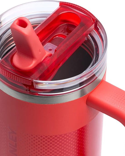 STANLEY Quencher ProTour Flip Straw Tumbler with Leakproof Lid | Built-In Straw & Handle | Cupholder Compatible for Travel | Insulated Stainless Steel Cup | BPA-Free