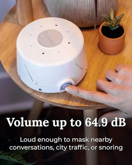 Yogasleep Dohm Classic (3 Pack) The Original White Noise Sound Machine, Soothing Natural Sounds from a Real Fan, Sleep Therapy for Adults & Baby, Noise Cancelling for Office Privacy & Meditation