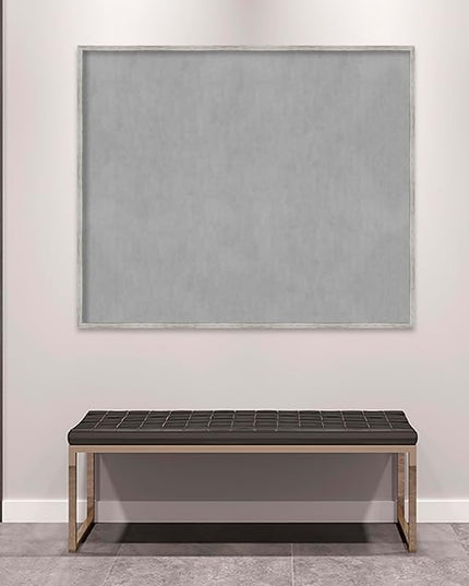 Amanti Art White Framed Magnetic Board 41x49 Oversize Vision Board for use with Magnets, 100% Metal Sheet to Display Items as Office Decor or for Home Organization in mudroom, Kitchen or Kids Room