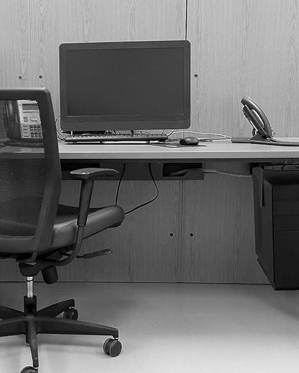 Mount-It! CPU Under Desk Mount Bracket - Computer Tower Wall and Under Counter Holder, 360 Degree Swivel Adjustable Height and Width Wall-Mountable
