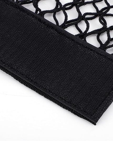 Icegrey 40" Under Desk Privacy Panel with Cable Management Organizer Net Self-Adhesive Modesty Panel for Cord Organizer Pockets and Desk Skirt for Home Office or Standing Workstation, Dark Green