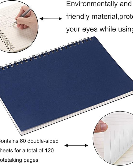 Rocutus 5pcs Colorful Spiral Notebook Student Small Study Book Spiral Notebook Small Notebook Office Simple Working Book Diary Notebook
