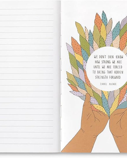 Compendium Softcover Journal - There is always hope… – A Write Now Journal with 128 Lined Pages, 5”W x 8”H