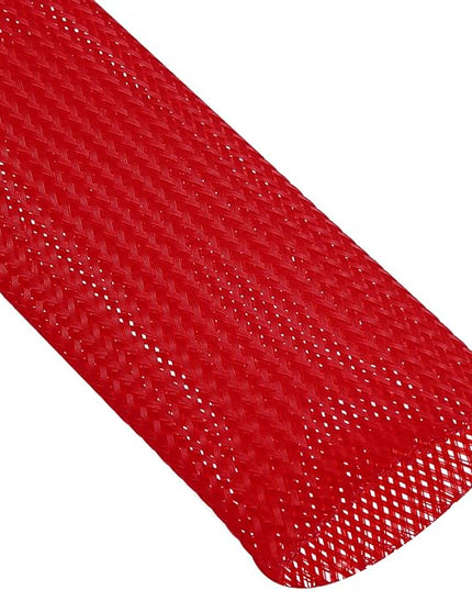 uxcell Expandable Sleeving, 2-inch 25ft Cable Sleeve, Red