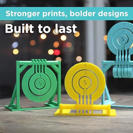 Polymaker PLA PRO Filament 1.75mm 1kg, Tough & High Rigidity Polymaker Teal 3D Printing Filament, PolyLite PLA PRO 3D Printer Filament 1.75mm, Print with Most 3D Printers