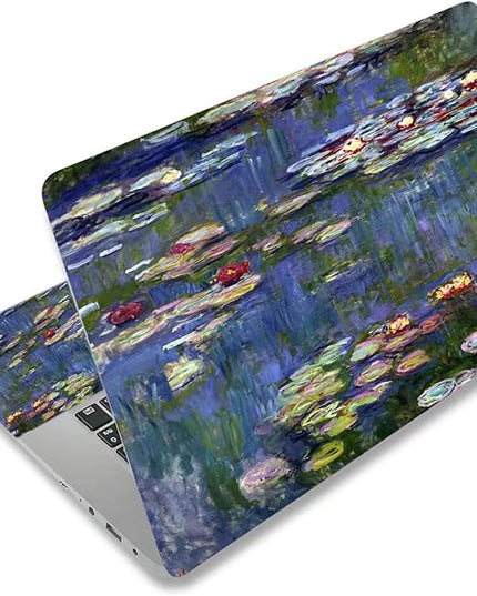 Laptop Skin Sticker Decal,12" 13" 13.3" 14" 15" 15.4" 15.6 inch Laptop Vinyl Skin Sticker Cover Protector Notebook (2 Wrist Pad Skins Included), Decorative Waterproof, Colorful Paintings