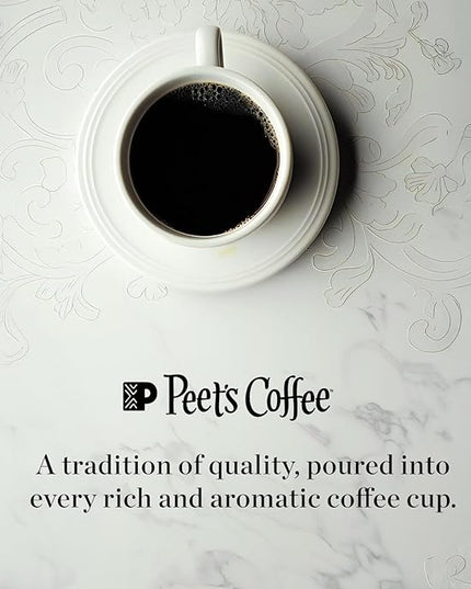 Peet’s Major Dickason’s Coffee Pods – 48 Count (3 Packs of 16) – Dark Roast with Bold, Rich Flavor and Smooth Finish – Compatible with Pelecom Coffee Machines – Peet’s Coffee Pods & Capsules