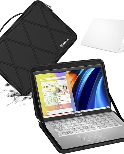 Smatree Hard EVA Protective Sleeve Case Compatible for 14 inch ASUS Vivobook 14X OLED K3405 Laptop, for 14.5 inch ASUS Zenbook Pro 14 OLED ux6404 Laptop Notebook Bag (X8255)