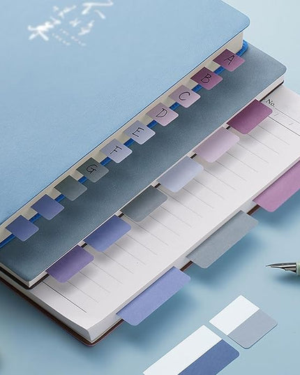 ELII 480 Pcs Morandi Tabs 2 Inch Sticky Index Tabs,Book Tabs Writable and Repositionable File Tabs Flags, Colored Page Markers 12 Colors