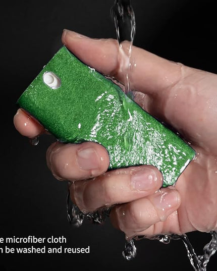 CLICK CLEAN Touchscreen Mist Cleaner, Screen Cleaner, All in One Screen Cleaner Spray with Microfiber and Phone Stand for All Phones, Laptop and Tablet Screens (Green)