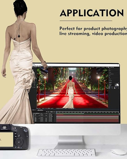 Tan Photography Backdrop for Photoshoot, Photo Backdrop Curtain, Perfect Tan Backdrops for Party Portrait Photoshoots Video Studio 8FTx10FT