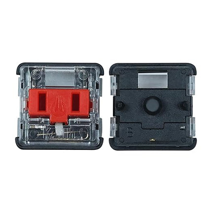 Kailh PG1350 Choc V1 Mechanical Keyboard Switch kailh Low Profile switches for Mechanical Gaming Keyboard, 5-Pin Switches (Red-35PCS)