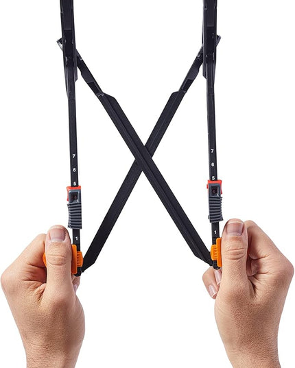 Roost V3 - Ultra Portable and Adjustable Laptop Stand - Eye‑Level Anywhere - 6.5 to 12.5 inch Screen Lift - Patented Rigid Folding Structure and Self-Adjustings Laptop Grips (for 12" to 18" laptops)